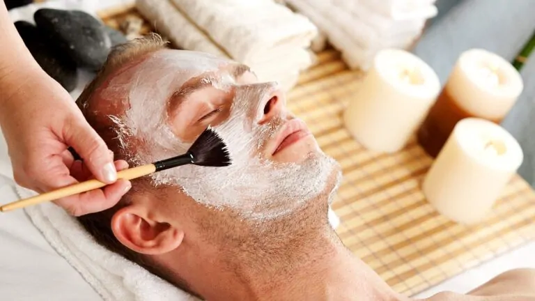 mens facial heavenly spa