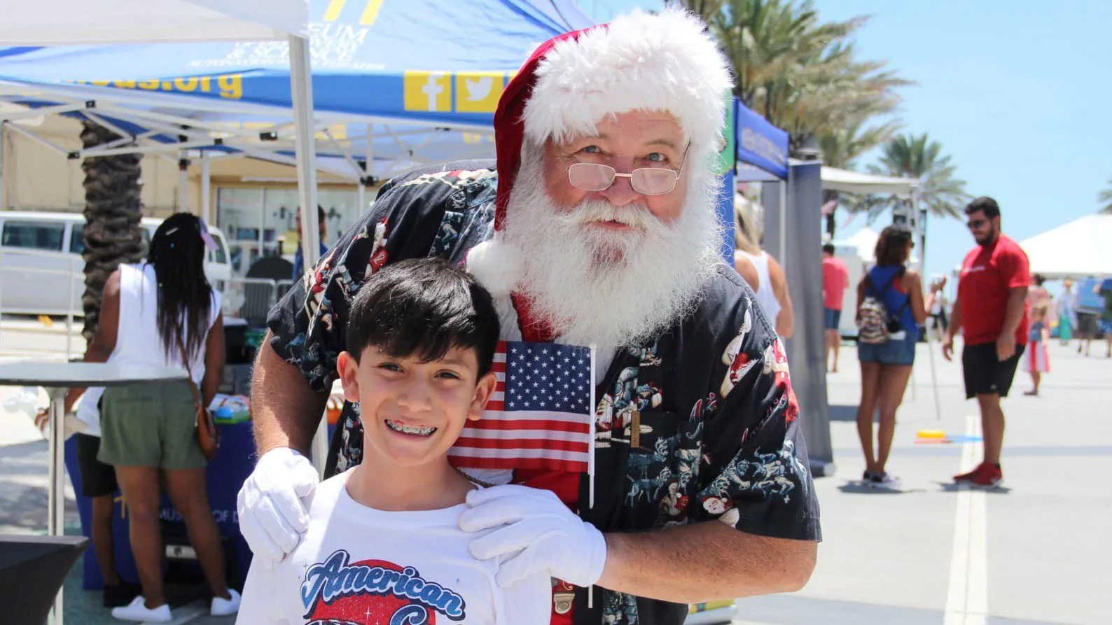 christmas in july farmers market