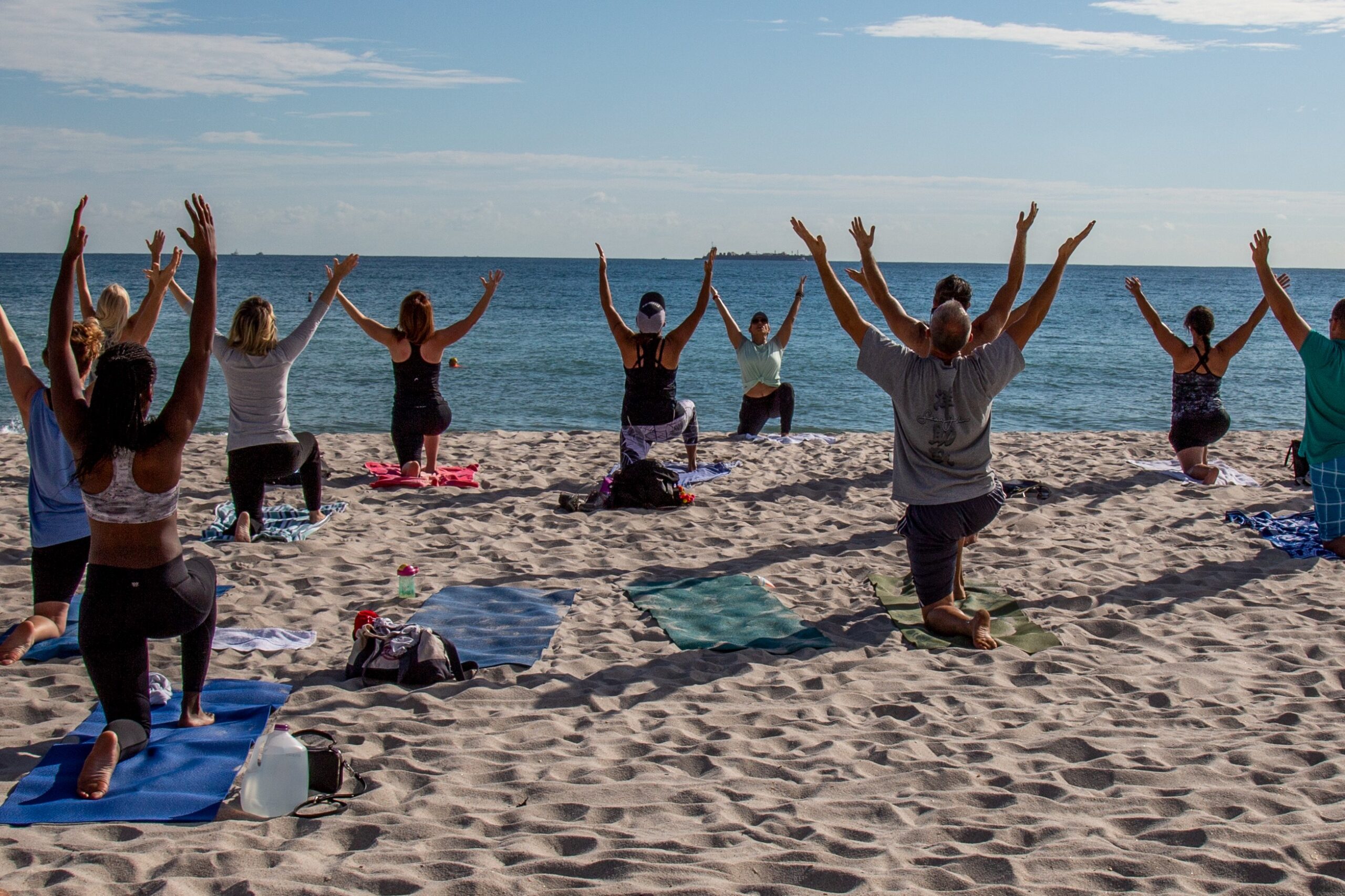 Saturday Morning Beach Yoga 4