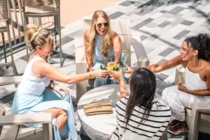 Friends at Marina Village
